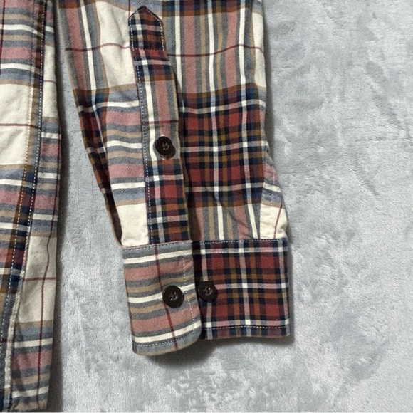 Orvis Men's Button Down Long Sleeve 100% Cotton Multicolored Check Shirt XL - Picture 4 of 8